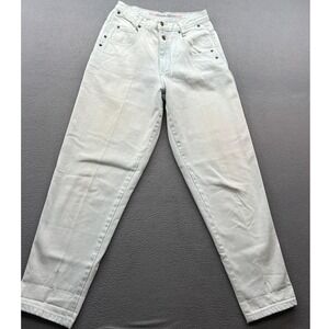VTG Zena Jeans Womens Sz 11 Light Wash High Waisted Mom USA